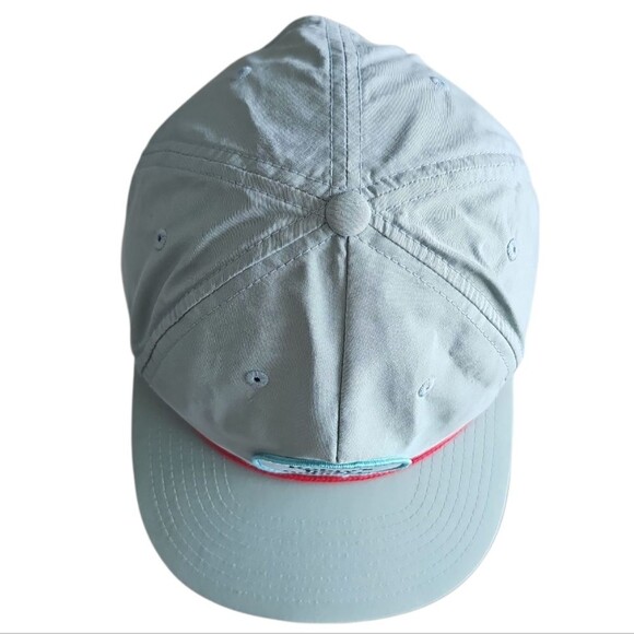 Robin’s Nest Naturals Vintage-Inspired Cap Mint Green Teal Red Accents Snapback - Picture 3 of 8